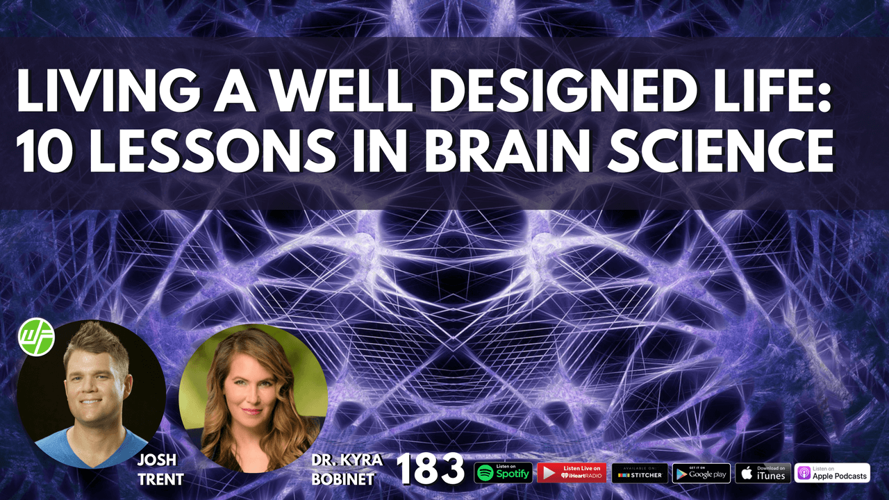 Dr. Kyra Bobinet | Living A Well Designed Life: 10 Lessons In Brain Science WELLNESS FORCE RADIO EPISODE 183